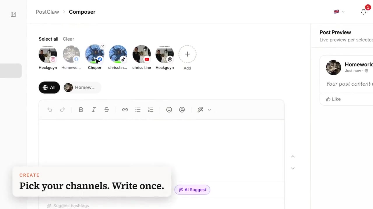 Write Once, Post Everywhere — Without Posting the Same Thing Everywhere