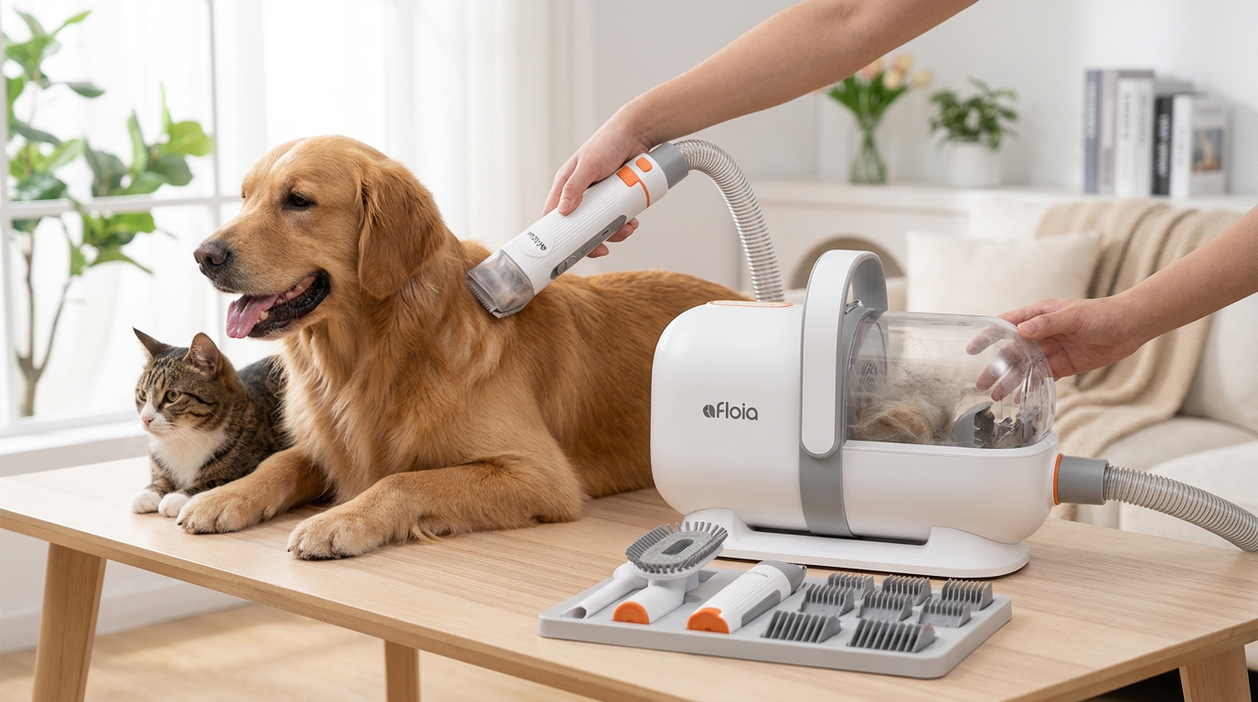 Afloia LM1 6-in-1 Grooming Vacuum Kit: Buying Guide for Home Pet Grooming