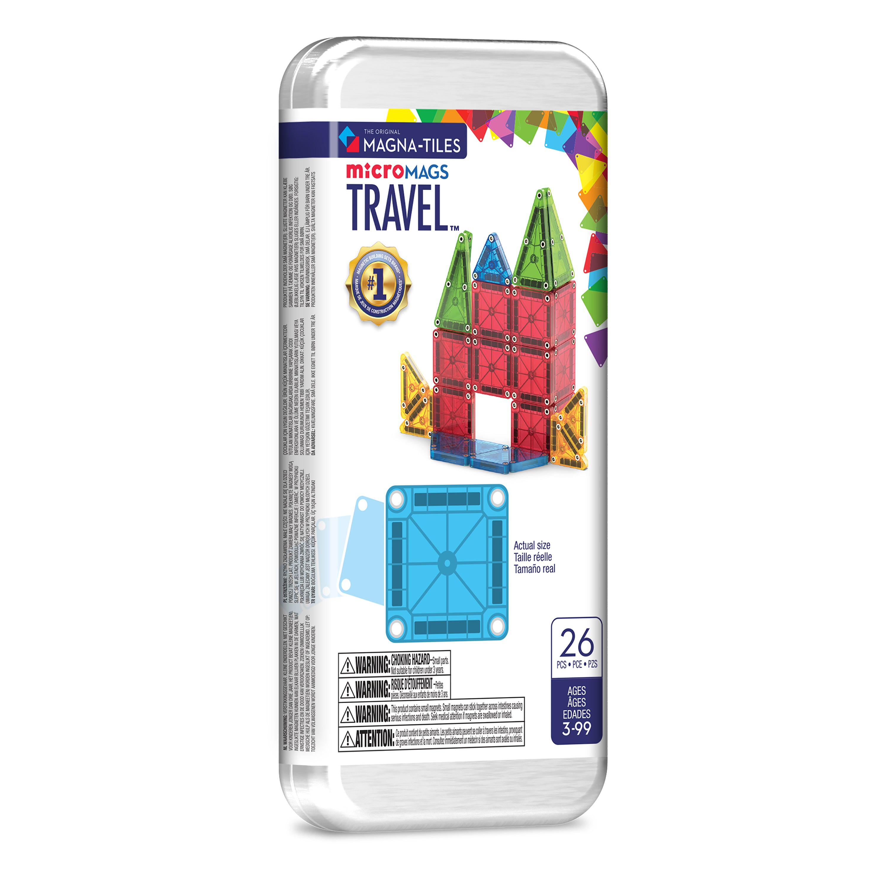 MAGNA-TILES microMAGS Travel Set