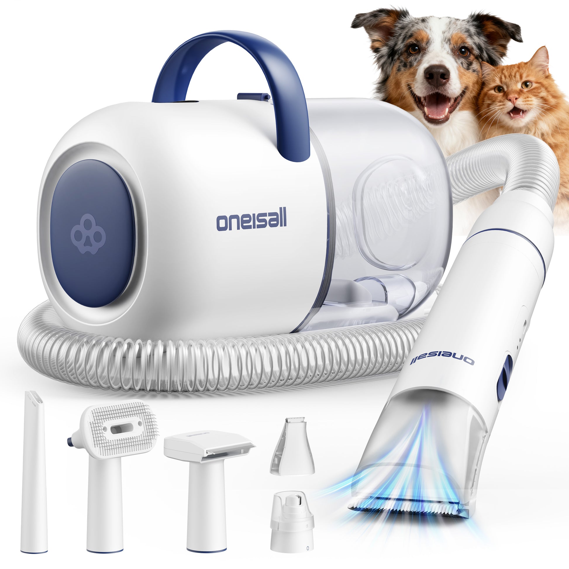 oneisall PG08 grooming vacuum, product photo