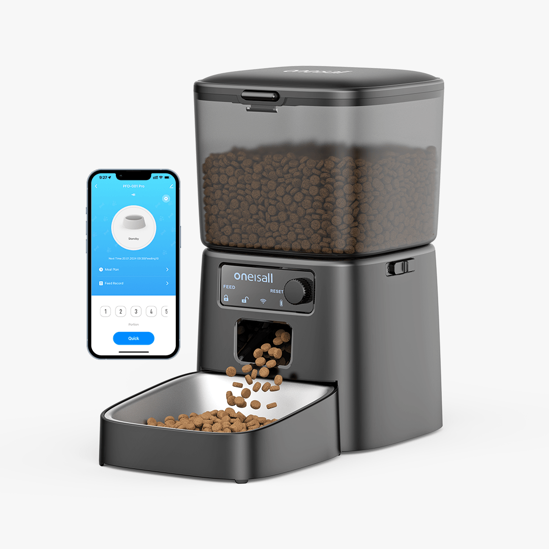 oneisall 3.5L Wi-Fi Automatic Cat Feeder